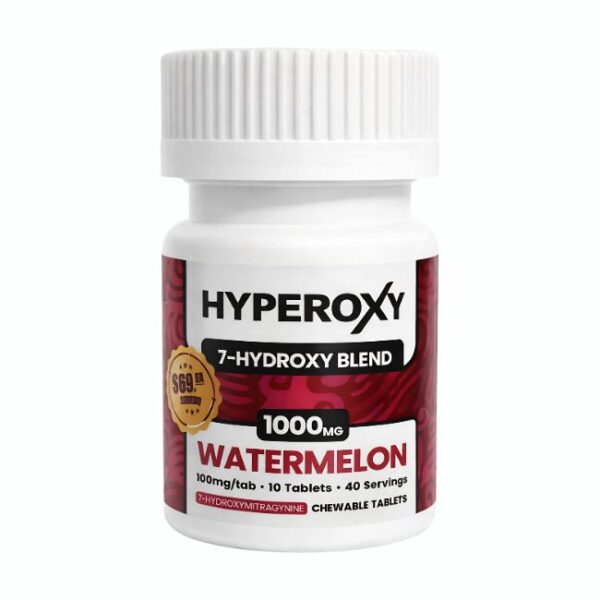 HYPEROXY 7-HYDROXY BLEND 100MG PER TABLET 10CT/ JAR (PRE PRICED $69.99)