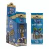KING PALM GREEN LEAF MINI TOBACCO FREE FLAVOR FILTER TIPS 1GM CONES 2PK 10CT/ BOX - BANANA CREAM
