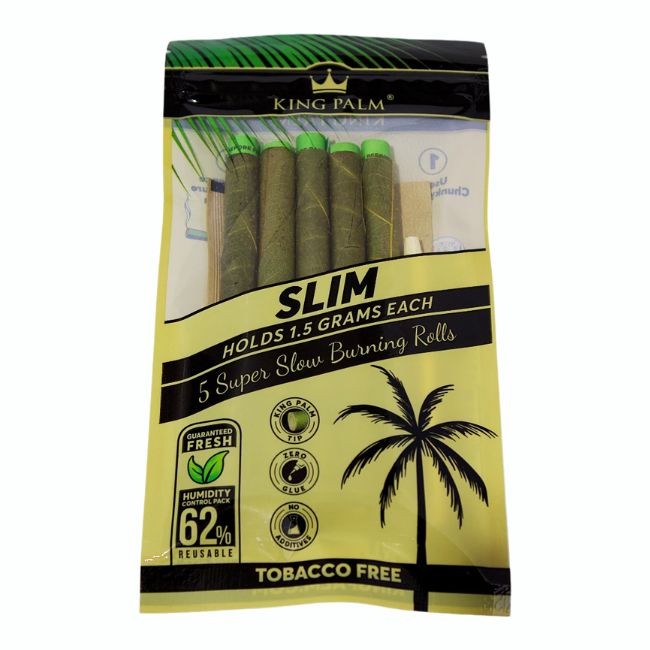 KING PALM GREEN LEAF TOBACCO FREE CONES 5PK 8CT/ BOX - Image 6