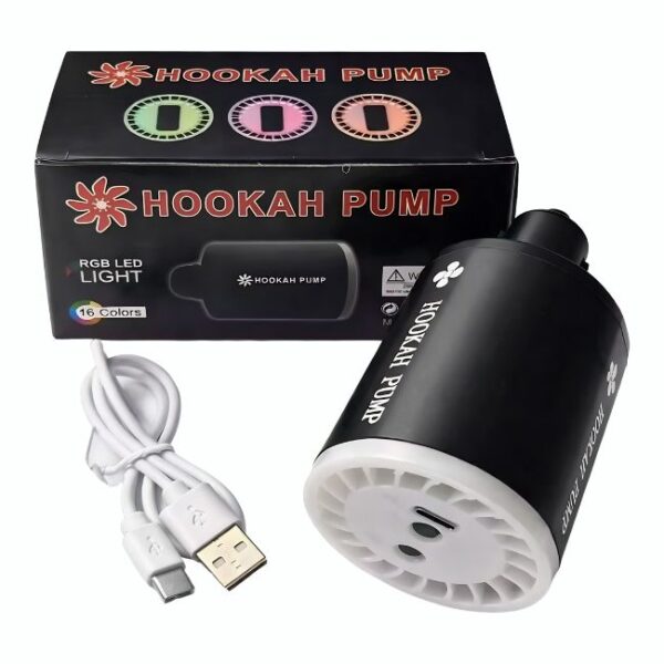 RGB LED LIGHT HOOKAH PUMP