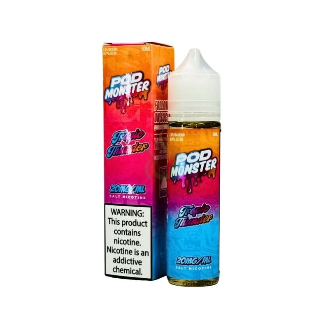 POD MONSTER 60ML SALT E LIQUID JUICE - Image 8