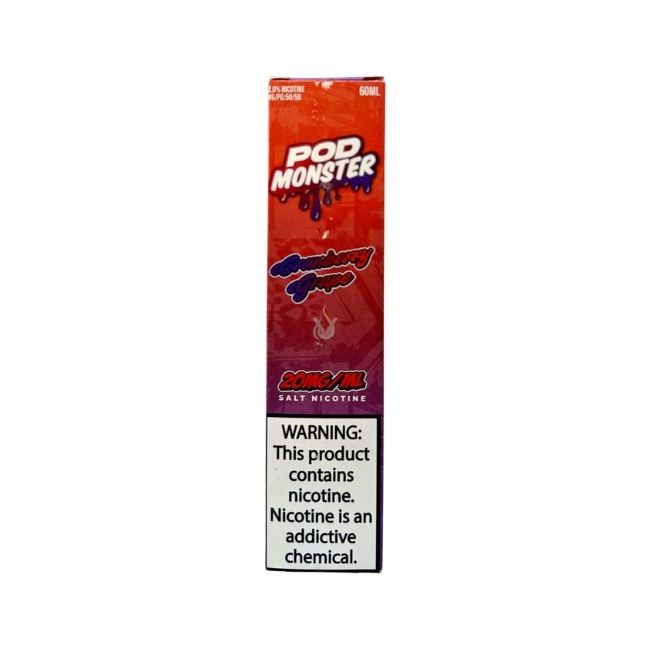 POD MONSTER 60ML SALT E LIQUID JUICE - Image 9