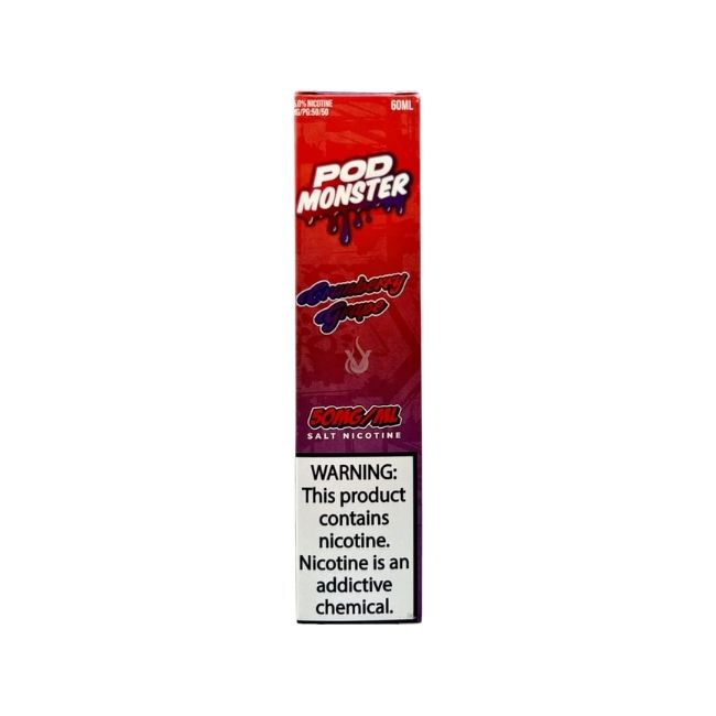 POD MONSTER 60ML SALT E LIQUID JUICE - Image 10