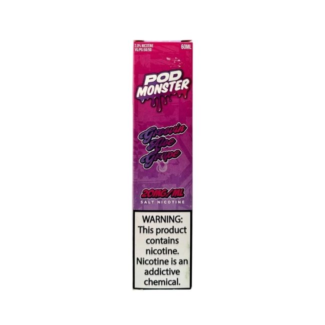 POD MONSTER 60ML SALT E LIQUID JUICE - Image 12