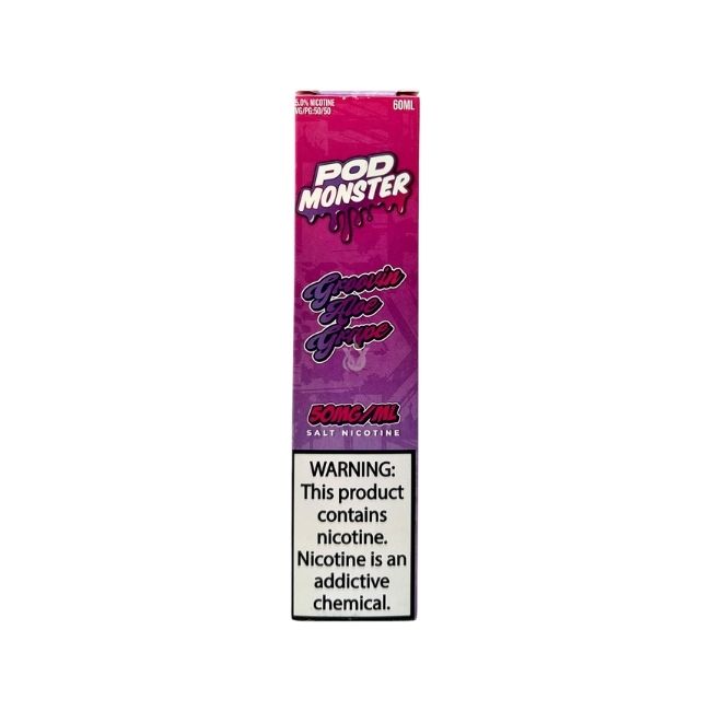 POD MONSTER 60ML SALT E LIQUID JUICE - Image 13