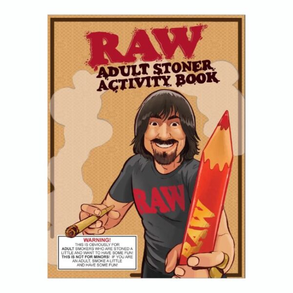 RAW ADULT STONER ACTIVITY BOOK