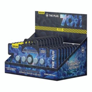 THE PLUG 7OH-HYDROXY ADVANCED KRATOM ALKALOID 100MG PER TABLET 5CT/10PK (PRE PRICED $29.99)