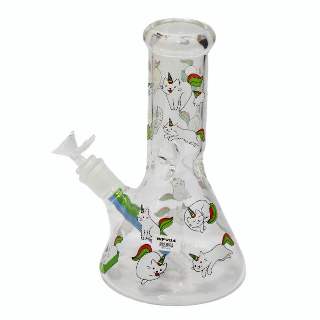 9.5'' ASSORTED COLOR BEAKER WATER PIPE