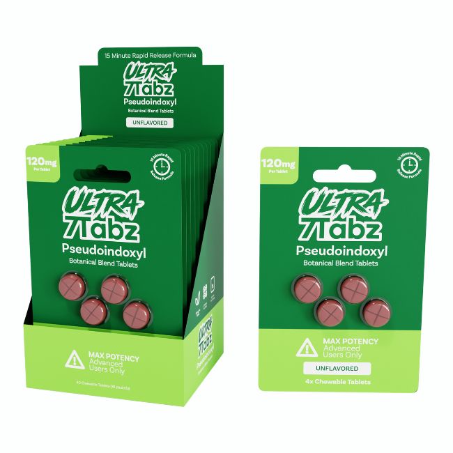 7TABZ ULTRA PSEUDO BOTANICAL BLEND 120MG PER TABLET 4CT/10PK