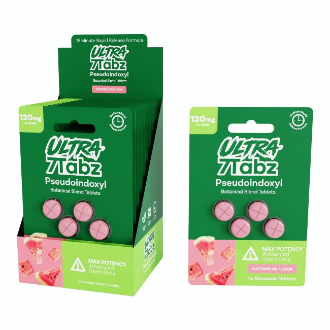 7TABZ ULTRA PSEUDO BOTANICAL BLEND 120MG PER TABLET 4CT/10PK