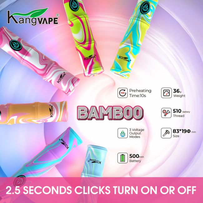 KANGVAPE BAMBOO 510 THREAD 500mAH BATTERY - Image 3