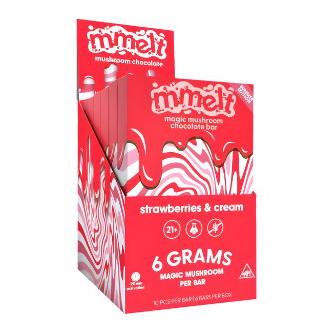 MMELT MAGIC MUSHROOM 6GM CHOCOLATE BAR 6CT/BOX