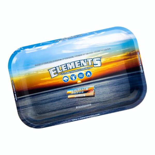 ELEMENTS METAL ROLLING TRAY SMALL