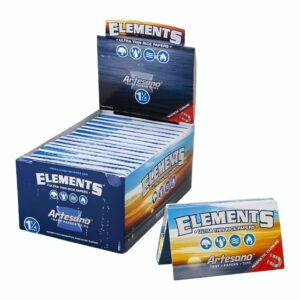 ELEMENTS ULTRA THIN ARTESANO MAGNETIC CLOSURE TRAY + PAPER + TIPS 15CT/ BOX ELEMENTS ULTRA THIN ARTESANO MAGNETIC CLOSURE TRAY + PAPER + TIPS 15CT/ BOX