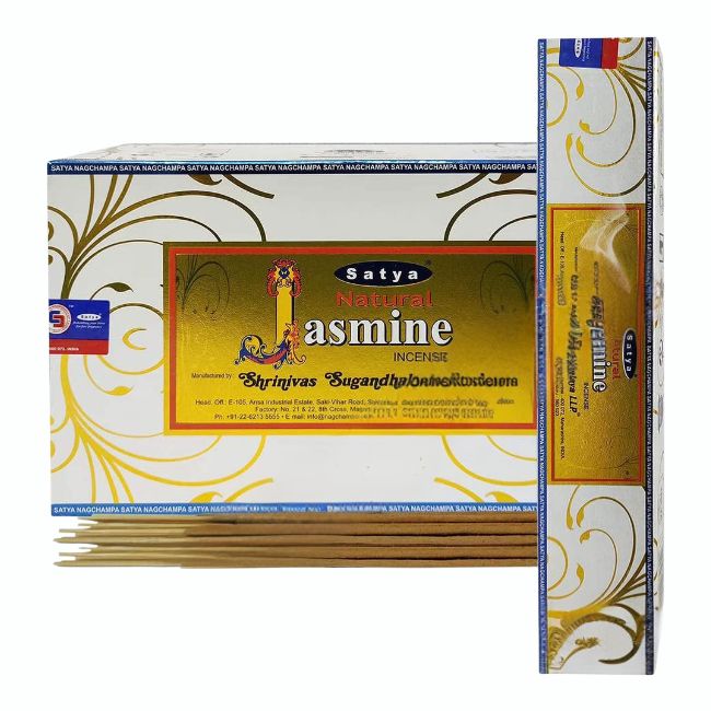 SATYA INCENSE NATURAL SERIES 15GRAM 12CT/ BOX