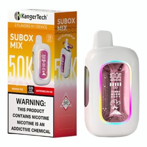 KANGER TECH SUBOX MIX DUAL FLAVOR 5% DISPOSABLE (250ML) 50K PUFFS 5CT/ BOX KANGER TECH SUBOX MIX DUAL FLAVOR 5% DISPOSABLE (250ML) 50K PUFFS 5CT/ BOX