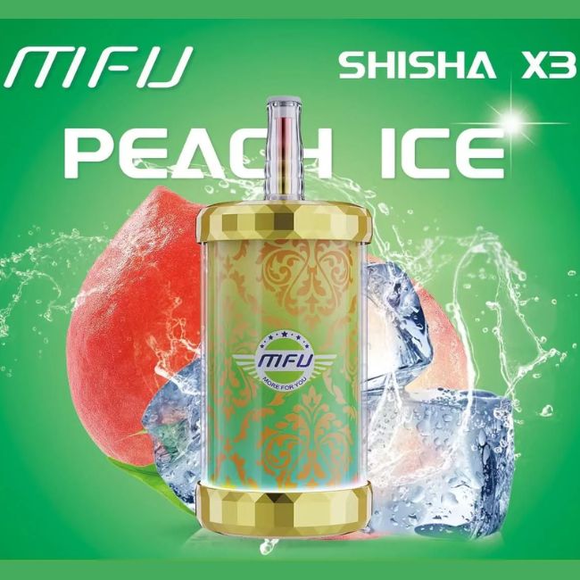 MFU SHISHA X3 5% DISPOSABLE (400ML) 150K PUFFS 5CT/ BOX