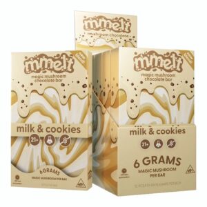 MMELT MAGIC MUSHROOM 6GM CHOCOLATE BAR 6CT/BOX MMELT MAGIC MUSHROOM 6GM CHOCOLATE BAR 6CT/BOX