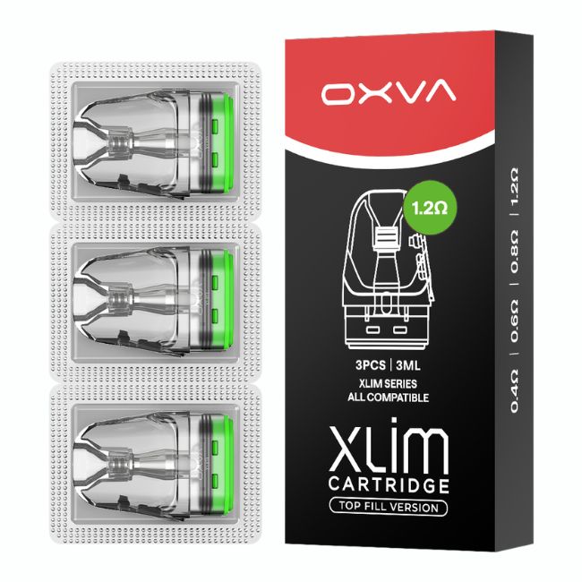OXVA XLIM SERIES TOP FILL CARTRIDGE (3ML) 3PK/BOX