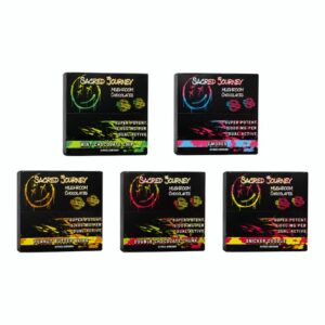 SACRED JOURNEY MUSHROOM SUPER POTENT EXTRA STRENGHT 4000MG CHOCOLATES 20CT/ BOX