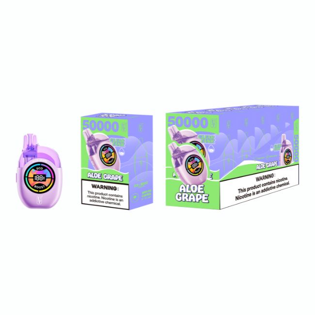 UT BY FLUM CLEAR TANK 5% DISPOSABLE (90ML) 50K PUFFS 5CT/ BOX