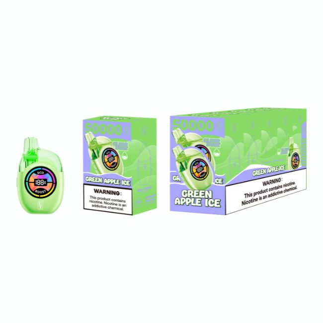 UT BY FLUM CLEAR TANK 5% DISPOSABLE (90ML) 50K PUFFS 5CT/ BOX