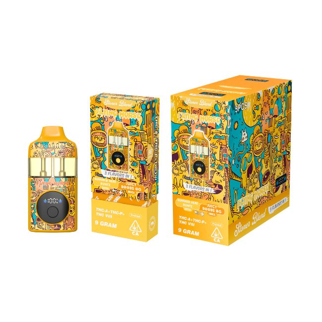 FLYING HORSE STONER BLEND THC IX + THCP+THC VIII 3 IN 1 FLAVOR 9GM DISPO 5CT/ BOX