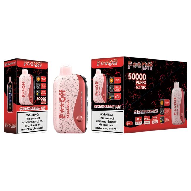 F** OFF 5% DISPOSABLE (125ML) 50K PUFFS 5CT/ BOX