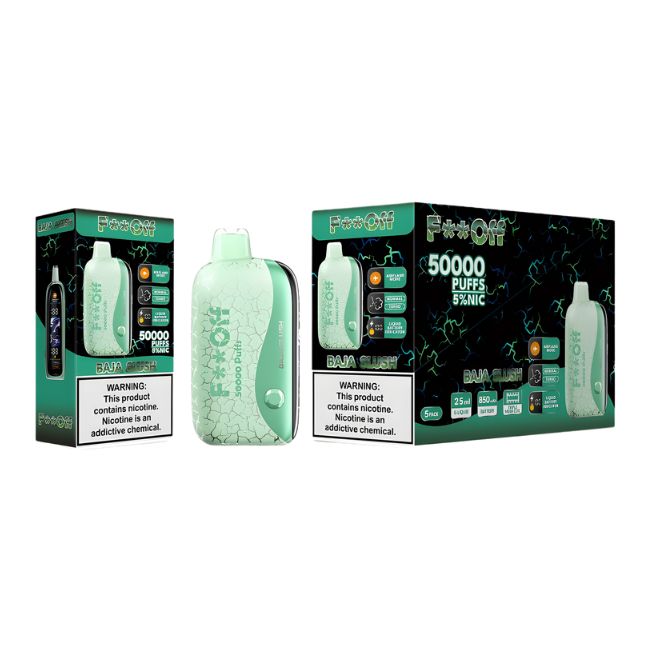 F** OFF 5% DISPOSABLE (125ML) 50K PUFFS 5CT/ BOX