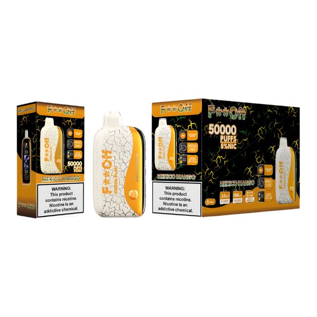 F** OFF 5% DISPOSABLE (125ML) 50K PUFFS 5CT/ BOX