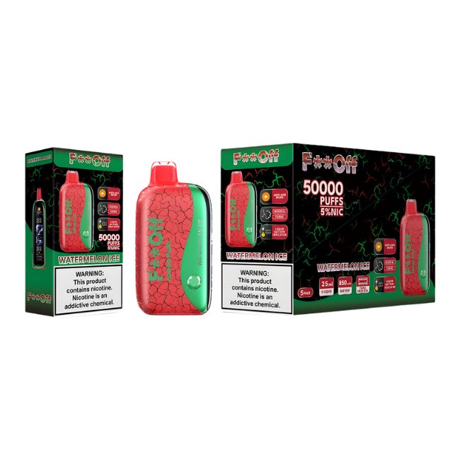 F** OFF 5% DISPOSABLE (125ML) 50K PUFFS 5CT/ BOX