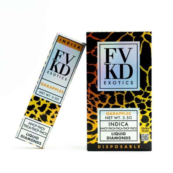 FVKD EXOTICS LIQUID DIAMONDS 3.5GM DISPO 6CT/ BOX