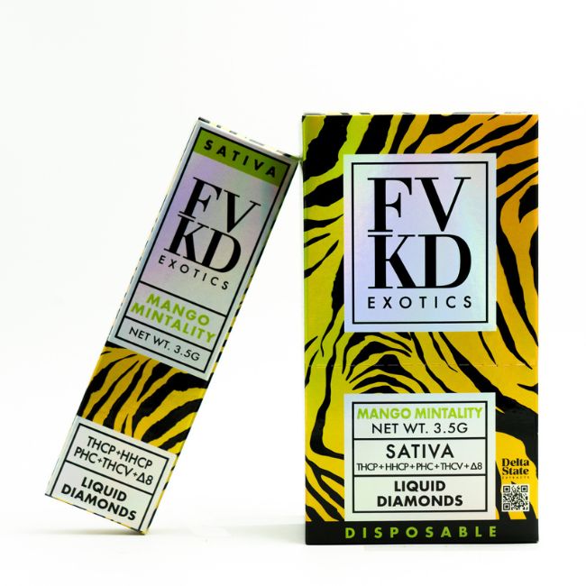 FVKD EXOTICS LIQUID DIAMONDS 3.5GM DISPO 6CT/ BOX