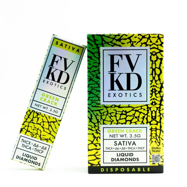 FVKD EXOTICS LIQUID DIAMONDS 3.5GM DISPO 6CT/ BOX