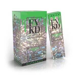 FVKD EXOTICS PREMIUM THCA ROSIN 3.5GM DISPO 6CT/ BOX FVKD EXOTICS PREMIUM THCA ROSIN 3.5GM DISPO 6CT/ BOX