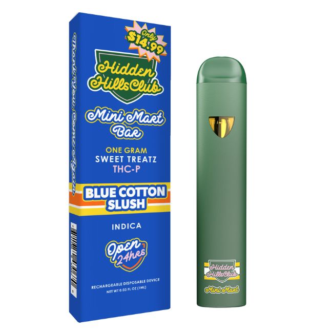 HIDDEN HILLS MINI MART SWEET TREATZ THCA + THCP 1GM DISPO 5CT/ BOX