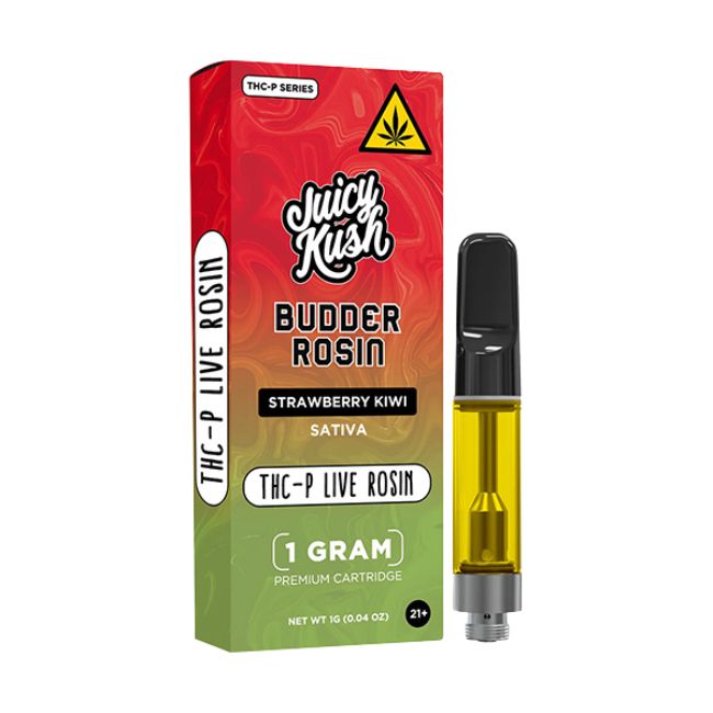 JUICY KUSH BUDDER ROSIN THC-P LIVE ROSIN 1GM CART 5CT/ BOX