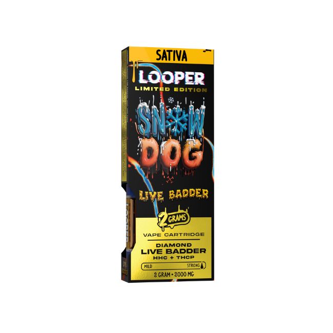 LOOPER DIAMOND LIVE BADDER + HHC + THC-P LIMITED EDITION 2GM CART 5CT/ BOX