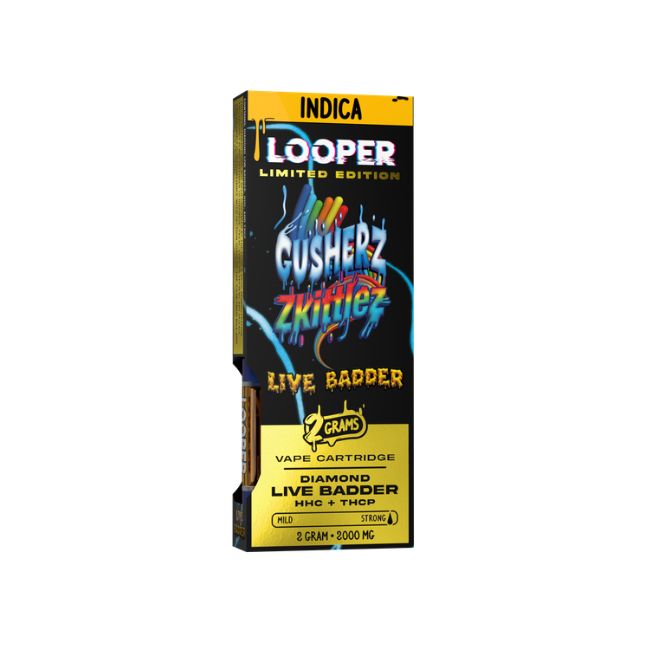 LOOPER DIAMOND LIVE BADDER + HHC + THC-P LIMITED EDITION 2GM CART 5CT/ BOX