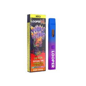 LOOPER XL 3GM LIVE RESIN DISPO 5CT/ BOX LOOPER XL 3GM LIVE RESIN DISPO 5CT/ BOX