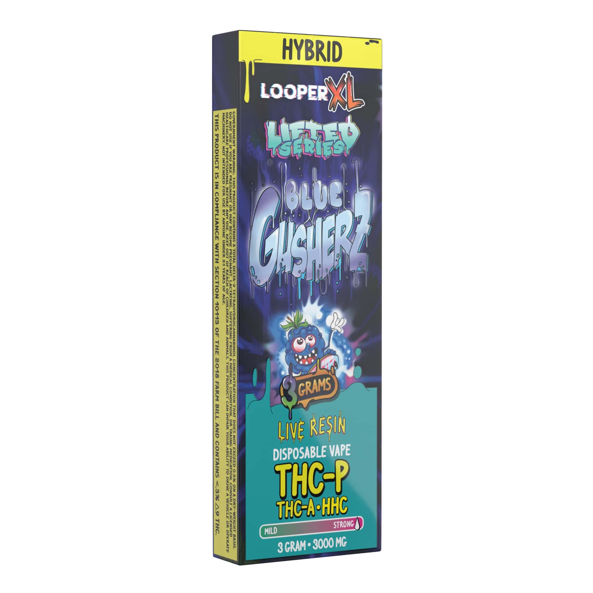 LOOPER XL LIFTED SERIES 3GM LIVE RESIN DISPO 5CT/ BOX