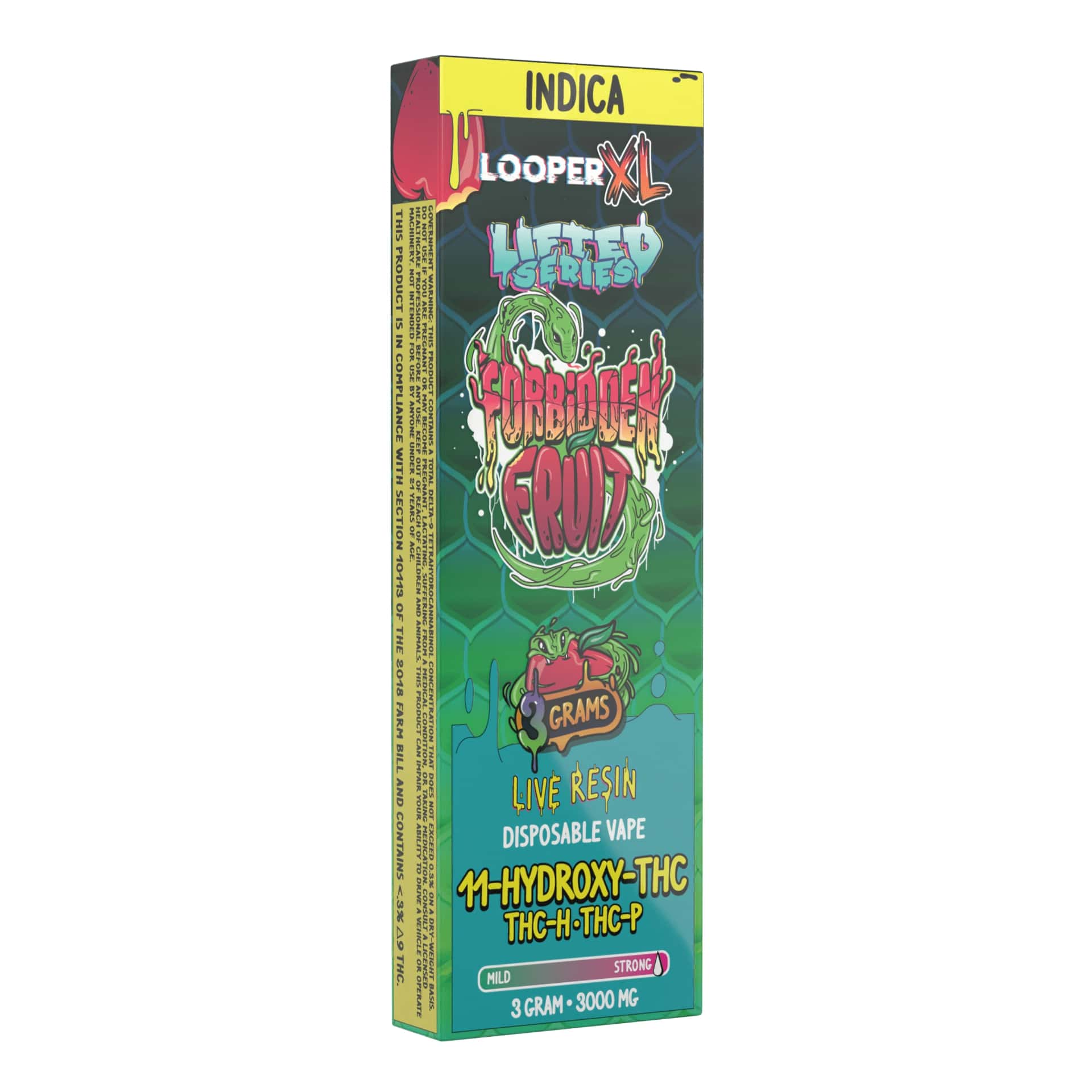 LOOPER XL LIFTED SERIES 3GM LIVE RESIN DISPO 5CT/ BOX