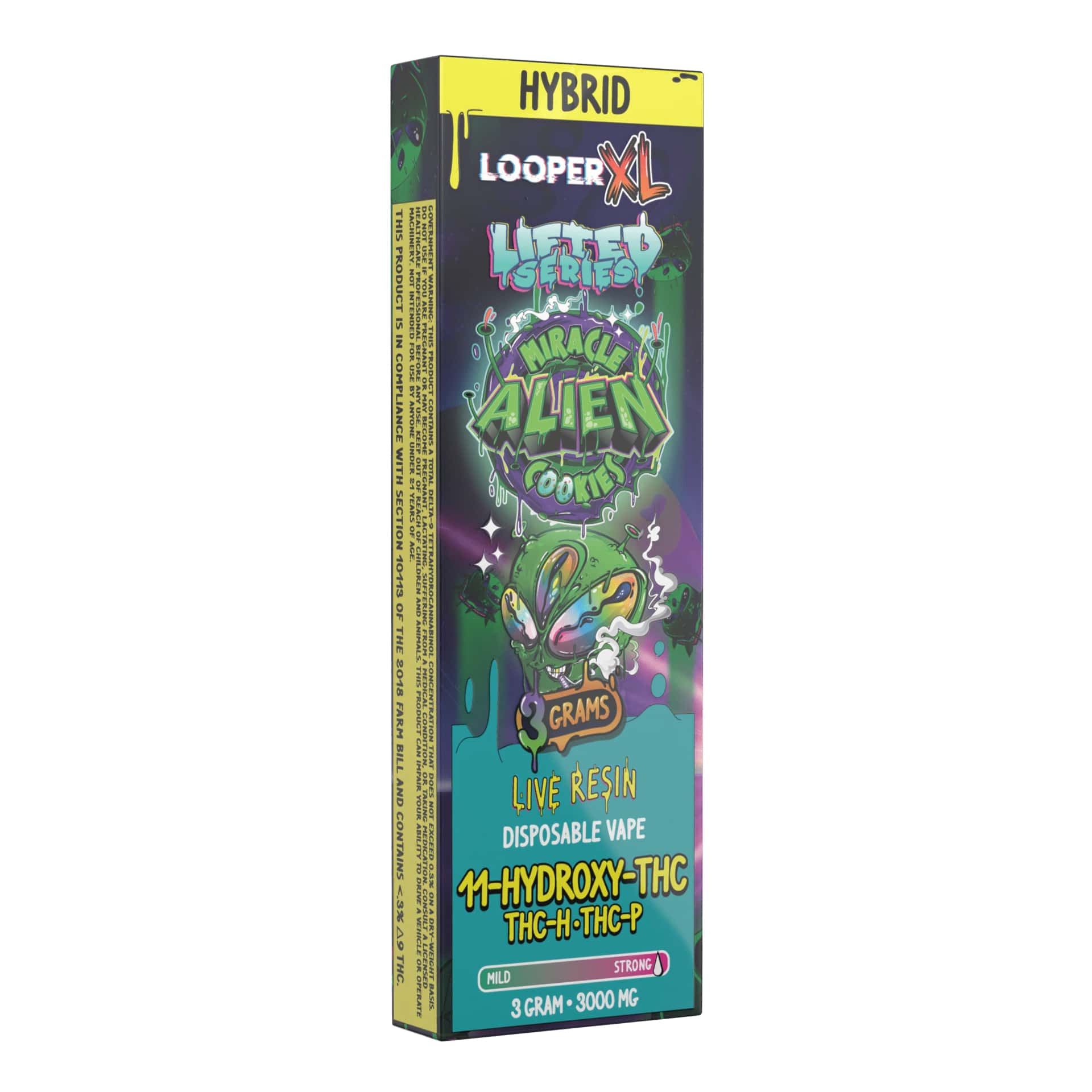 LOOPER XL LIFTED SERIES 3GM LIVE RESIN DISPO 5CT/ BOX