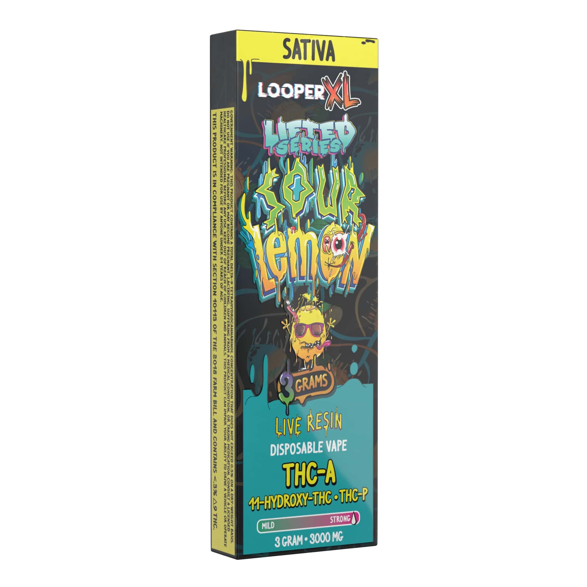 LOOPER XL LIFTED SERIES 3GM LIVE RESIN DISPO 5CT/ BOX