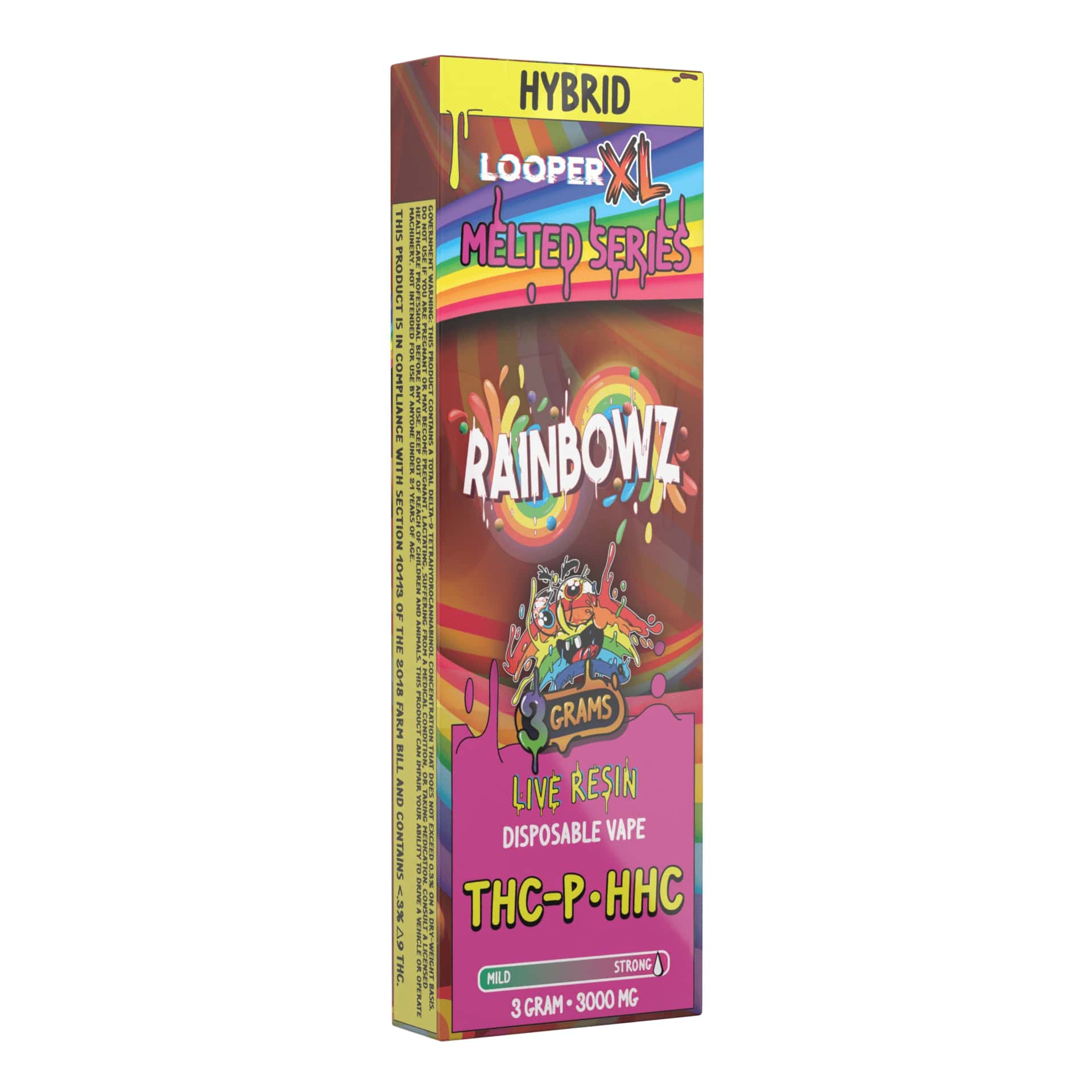 LOOPER XL MELTED SERIES 3GM LIVE RESIN DISPO 5CT/ BOX