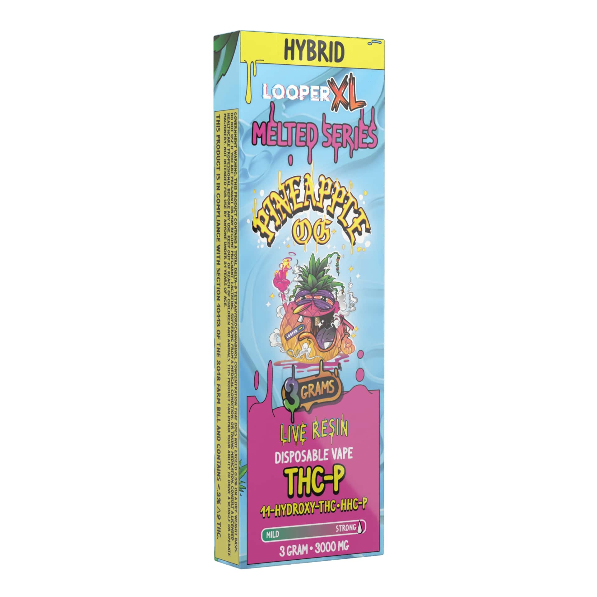LOOPER XL MELTED SERIES 3GM LIVE RESIN DISPO 5CT/ BOX
