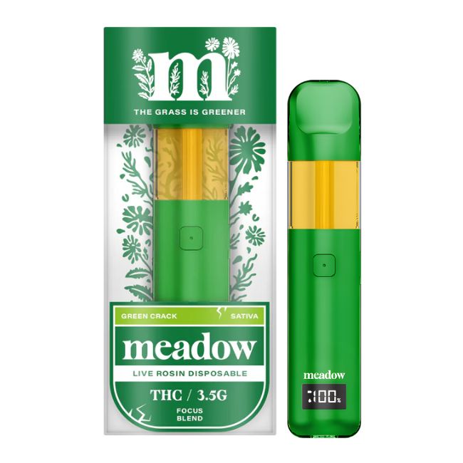 MEADOW THC LIVE ROSIN 3.5GM DISPO 6CT/ BOX