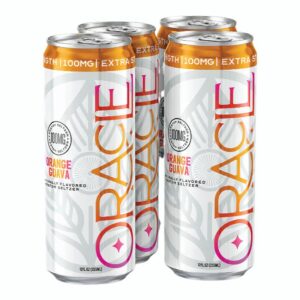 ORACLE ORGANIX KRATOM EXTRA STRENGHT SELTZER DRINK 100MG (12OZ 355ML/ CAN) 4PK