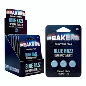 PEAKERS EUPHORIC NOOTROPICS 100MG PER TABLET 3CT/10PK PEAKERS EUPHORIC NOOTROPICS 100MG PER TABLET 3CT/10PK