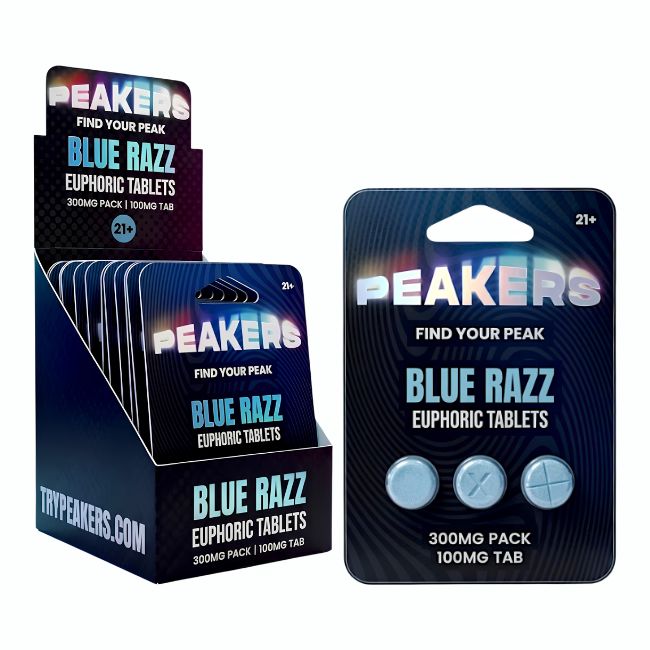 PEAKERS EUPHORIC NOOTROPICS 100MG PER TABLET 3CT/10PK